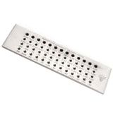 52 Hole 0.26-4.10Mm Tungsten Carbide Wire Drawplate for Jewelry Making Round New