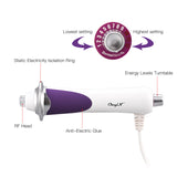 CkeyiN RF EMS Facial Oxygen Injection Machine Microcurrent Face Lifting Red Light Warm Wrinkle Removal Anti-Aging Beauty Device