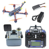 DIY XY-5 5inch Quadcopter 1200TVL 2.1mm FPV Camera W/ HK8B45 BLHeli-S 45A 4IN1 ESC Flysky FS-i6 Transmitter RTF FPV RC Drone