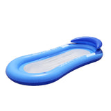 Portable Inflatable Hammock Floatings Bed Row Lounges Swimming Bed Summer Outdoor Swimming Pool Water Pool Party Beach Hammock