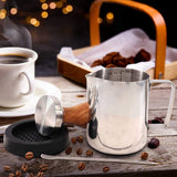 51Mm Stainless Steel Coffee Tamper, Including Espresso Tamper,Tamper Mat, Milk Jug Espresso Barista Pen-Barista Set