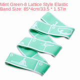 Multi-functional Dance Yoga Auxiliary Stretching Belt Adult Latin Training Elastic Bands Beginner Pilates Yoga Resistance Band
