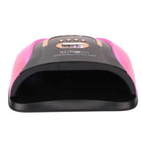 UV Gel Nail Lamp Fast Curing Purple Red 100-240V UV Nail Art Tools Portable Handle for Toe Nails for Salon