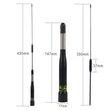 Original NAGOYA SP-45 Car Mobile Two Way Radio HF Antenna Dual Band 144/430 MHz 2.15/3.5dBi High Gain Vhf UHF Antenna