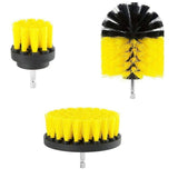 5 /3Pcs Electric Drill-Brush Kit Power Scrubber Brush For Carpet Bathroom Surface Tub Furniture Shower Tile Tires Cleaning Tools