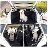Dog Car Seat Cover Waterproof dog Carrier Car Rear Back Seat Mats Hammock Cushion Protector with Safety Belt for Dropshipping