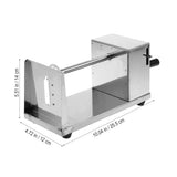 Manual Stainless Steel Potato Machine Potato Cutter Machine Spiral Cutting Machine Vegetable Cutter French Fry Cutting Tool