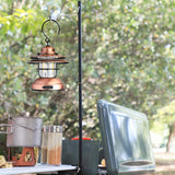 Mini Hanging Camping Lantern USB Outdoor Light Water Resistant Garden Lamp with 2 Lighting Modes for Garden Yard Camping Lantern