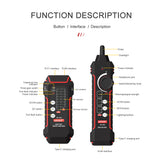 NF-802 RJ11 RJ45 Telephone Wire Finder  Tracer Toner Ethernet LAN Network Cable Tester Anti-Interference Line Finder