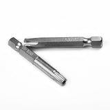 7Pcs/Set Screwdriver Bits 50mm 1/4" Shank S2 Alloy Steel Hex Head   Magnetic Screw Driver Bits T10/T15/T20/T25/T27/T30/T40