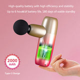 Cervical Membrane Transmembrane Mini Portable Fascia Gun Professional Muscle Massage Fitness Fascia Gun