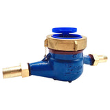 15mm Flow Measure Digital Display Tools Counter Rotary Wing Tape Garden Copper High Sensitivity Waterproof Home Cold Water Meter