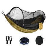 Camping Hammock Garden Anti Mosquito Bites Home Use Swing Sleeping Hanging Chair Outdoor Hiking Hunting Travel Portable Hang Bed
