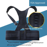 Magnetic Therapy Posture Corrector Brace Supporter Shoulder Back Support Belt Menwomen Braces and Support Belt Shoulder Posture