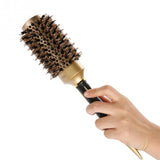 4 Sizes Professional Salon Styling Tools Round Hair Comb Hairdressing Curling Hair Brushes Comb Ceramic Iron Barrel Comb