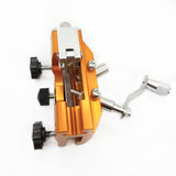 Easy Portable Chainsaw Sharpening Jig Aluminium Alloy Chainsaw Sharpener with Grinder Stones Chain Saw Drill Sharpen Tool