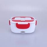 Portable Car Truck Electric Heating Lunch Box Travel Food Warm Heater Storage Container Stainless Steel Rice Cookers Box Warmer