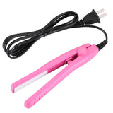 Curling Iron Mini Hair straightener Iron Ceramic Straightening Styling Tools Hair Curler Flat Iron Beard straightener