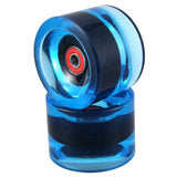 7Inch Longboard Truck Wheels Set 4Pcs PU Wheels 8Pcs Bearing T Skateboard Tool Skateboard Wheel Combo For Longboard