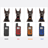 New Dog Training Collar 500m Control Trainer Device Vibration / Electrostatic pulse / Warning Stop Bark Deterrents Waterproof
