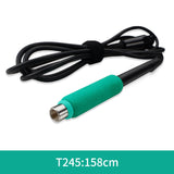 T245 T210 NT115 Solder Welding Iron Handle for CD-2SD / CD-2SHE Precision Soldering Station I2C 2SEN 2SCAN Welding Station Green