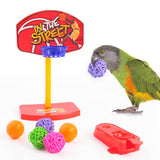 Funny Bird Parrot Toys Set Activity Pet Basketball Skateboard For Canaries Supplies for Bird Cage Parrot Skate Vogel