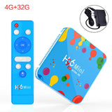 1Set 4GB 32/128GB H96 Mini for android 9.0 Smart TV Box H6 Quad Core 6K Wifi Player Set Top Box