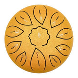 tongue Drum 6 Inch 11 Tone Steel Tongue Drum Set Hand Pan Drum Pad Tank Sticks Carrying Bag Percussion Instruments Accessories