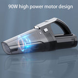 Brushless Vacuum Cleaner  Handheld Vacuum Cleaner 12000Pa for Car &amp;Home Pet Hair Suction Wireless Vacuum Cleaner with Led Lights