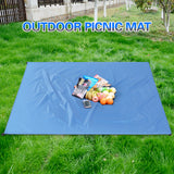 Waterproof Pocket Beach Blanket Outdoor Camping Mat Lightweight Compact Outdoor Picnic Mat Ground Sheet Tarp