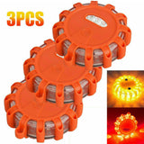 Magnetic Emergency Roadside Safety Light IP44 Road Flares Rescue Light LED Strobe Warning Light Flashlights Car Beacon Lamps