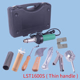 Hand held air gun plastic welding gun hot air blower pvc banner welder for plating tank car bumper LESITE LST1600S