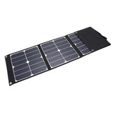 40W Solar Panel Solar Panel Charger Dual Output Charge Faster High Power Foldable Practical for Sunny Conditions