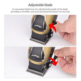 Professional Hair Clippers Barber Haircut Sculpture Cutter Rechargeable Razor Trimmer Adjustable Cordless Edge for Men