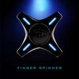 Fidget Spinner Adult Antistress Hand Spinner Toy with Luminous Rotation Metal Gyroscope Glowing Stress Reliever Spinning Top Toy