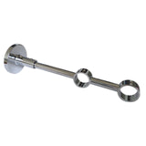 D20mm Curtain Rod Decorative Double Bracket 12/6cm , Curtain Accessories Bracket for Window Decoration