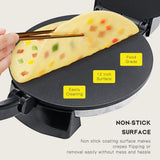 220V 2000W Kitchen Electric Roti Crepe Maker Paratha Chapati Flat Bread Pizza Tortilla Maker Cooking Tools Appliance Bakeware