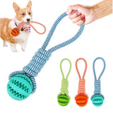 1Pcs Pet Dog Toys for Large Small Dogs Toy Clean Toothbrush Chew Pet Cotton Rope Toy Interactive Toy Ball Pet Supplies