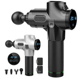 Muscle Massage Gun Sport Therapy Massager Body Relaxation Pain Relief Slimming Shaping Massager 4 Heads With Bag