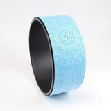 Yoga Pilates Circle TPE Fitness Roller Wheel Yoga Prop Wheel Back Training Tool Home Workout Wheel Waist Shape Pilates Ring