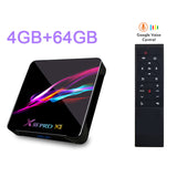 X88 PRO X3 TV Box Android 9.0 S905X3 Smart TV Box 4GB RAM 32GB 64GB 4K Google Media Player Android TV Set Top Box