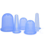 6PCS Facial Cupping Therapy Set Eye and Face massage Anti-Wrinkle Skin Care silicone Vacuum Cupping Jars ventouse  Suction Cups