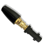 Professional Mini Lance Rotor Nozzle Dirt Cutter Turbo Nozzle For Kar-Cher K2 To K5 With Bayonet Connection