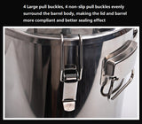 304 Stainless Steel Household 12L Wine Brewing Machine Fermentation Steamed Wine Hydrosol Pure Brew Pot