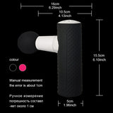 Mini Massage Gun Muscle Instrument Vibration Massage Gun Relaxation Electric For Body Massager Usb Charging MG57005