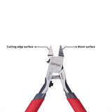 DSPIAE EN-A Entry-level Ultra-Thin Single-Blade Pliers Simple Bent Non-Scale Long Nose for Gundam Modeling Tool Multifunctional
