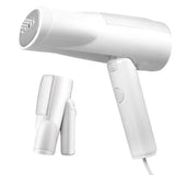 Handheld Steamer, Foldable Garment Steamer Iron Wrinkle Remover Clothing Garment Fabric Steamer for Suit, EU Plug