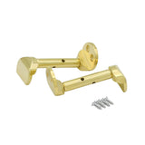 Tooyful 2PCS Violin Chin Rest Screw for 3/4 4/4 Violin Accessory Parts Sliver