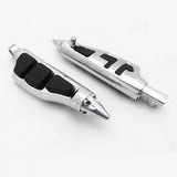 Chrome Front Stiletto Spike Foot Pegs Foot Rests for