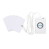 RFID Smart Card Reader Writer Copier Duplicator Writable Copy USB S50 13.56mhz ISO/IEC18092 NFC ACR122U Dropship